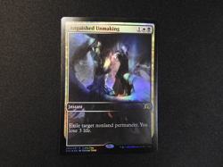 Anguished Unmaking FOIL LP [Game Day Promo] Mtg Magic Free Tracking! - Image 1