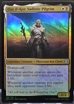 Elas il-Kor, Sadistic Pilgrim #198 Dominaria United Foil Uncommon - Image 1