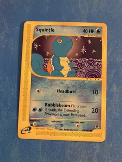 Pokemon Squirtle Expedition Base Set 132/165 2002 - Non holo - Image 1