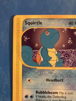 Pokemon Squirtle Expedition Base Set 132/165 2002 - Non holo - Image 3