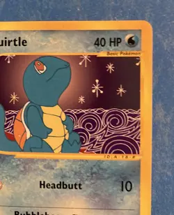 Pokemon Squirtle Expedition Base Set 132/165 2002 - Non holo - Image 4