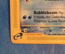 Pokemon Squirtle Expedition Base Set 132/165 2002 - Non holo - Image 5