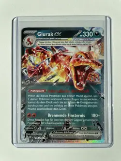 Glurak ex - OBF DE - 125/197 - Ultra Rare - Pokemon Obsidianflammen - Deutsch-LP - Image 1
