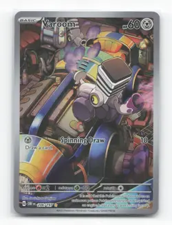 Pokemon TCG - Varoom 206/197 Near Mint Illustration Rare Obsidian Flames - Image 1