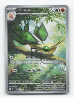 Pokemon TCG - Vibrava 206/191 Near Mint Illustration Rare Surging Sparks - Image 1