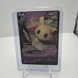 2022 Pokemon MIMIKYU V 068/172 Pokemon TCG Brilliant Stars Ultra Rare Holo #068 - Image 1