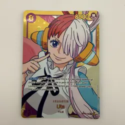 Uta OP02-120 SEC Paramount War ENGLISH One Piece CCG - Image 1