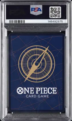 2025 ONE PIECE OP13-CARRYING ON HIS WILL WANTED ALTERNATE ART GOL D. ROGER PSA 9 - Image 2