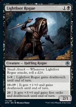 MTG Lightfoot Rogue [Dungeons & Dragons: Adventures in the Forgotten Realms] - Image 1
