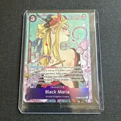 Black Maria (illustration Box Vol.2) SR OP08-074 Promo Sealed - Image 1
