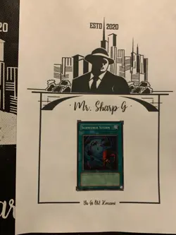 SCHWERER STURM - MRD-G142 DEUTSCH Yu-Gi-Oh! CARD SUPER RARE HOLO KONAMI TCG *PV - Image 1