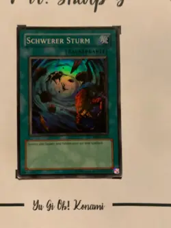 SCHWERER STURM - MRD-G142 DEUTSCH Yu-Gi-Oh! CARD SUPER RARE HOLO KONAMI TCG *PV - Image 2