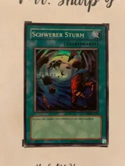 SCHWERER STURM - MRD-G142 DEUTSCH Yu-Gi-Oh! CARD SUPER RARE HOLO KONAMI TCG *PV - Image 4