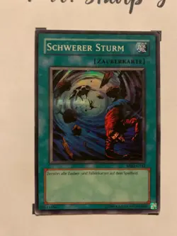 SCHWERER STURM - MRD-G142 DEUTSCH Yu-Gi-Oh! CARD SUPER RARE HOLO KONAMI TCG *PV - Image 5