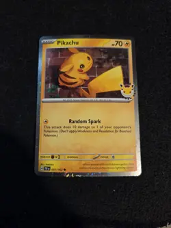 Pikachu (Pokemon Day 2026) Common Holo Miscellaneous Cards & Products 051/162 NM - Image 1