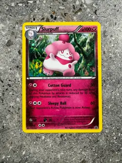 Pokemon TCG Cards Slurpuff XY15 Black Star Promo Holo LP - Image 1