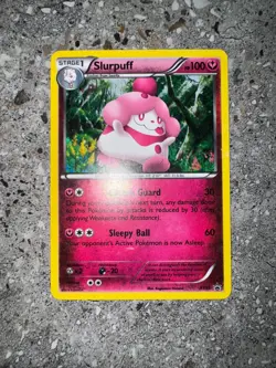 Pokemon TCG Cards Slurpuff XY15 Black Star Promo Holo LP - Image 3