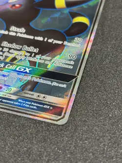 Pokemon Umbreon GX Card 142/149 Sun Moon Base Full Art, Near Mint Condition - Image 3