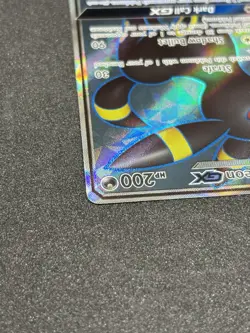 Pokemon Umbreon GX Card 142/149 Sun Moon Base Full Art, Near Mint Condition - Image 5