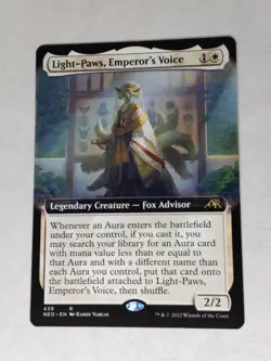 MTG Light-Paws, Emperor's Voice Extended Art - NEO / 439 - - Image 1