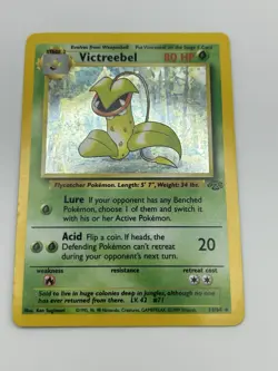 Pokemon TCG Victreebel Jungle 14/64 Holo Unlimited Holo Rare - Image 1
