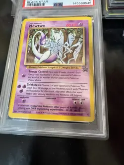 Pokemon Mewtwo Black Star Promo #12 Graded PSA 6 Nintendo Power 131 WOTC 2000 - Image 3