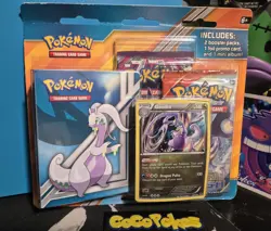 Pokemon TCG Goodra Mini Album 2-Pack Blister XY Phantom Forces & Primal Clash - Image 1