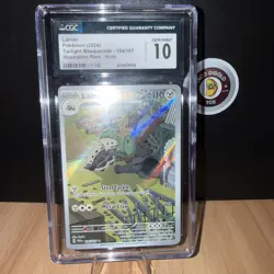 Lairon IR 184/167 - Twilight Masquerade - CGC GEM MINT 10 - Pokemon IR 2024 💎 - Image 1