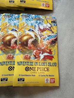 One Piece Adventure on Kami's Island OP15-EB04 Sleeved Booster Pack Lot Of x45 - Image 2