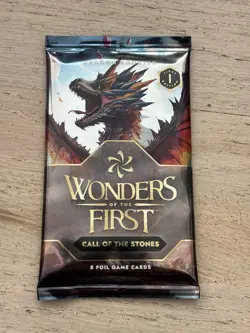 NEW 2026 Wonders Of The First Call Of The Stones Sealed Dragon Booster Pack - Image 1