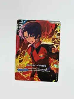 Battle of Aces GD01-111 R+ Newtype Rising Gundam Card Game TCG - Image 1
