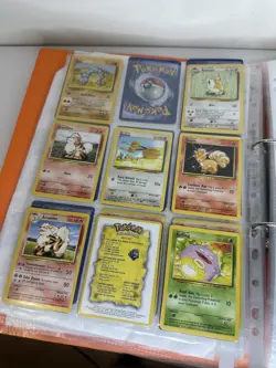 Vintage Pokemon TCG Binder Collection Lot Of 170+ card 1999 -2000 1st editions - Image 4