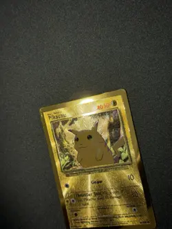 Pikachu Metal Gold Card UPC Pokemon 25th Anniversary Celebrations 58/102 Promo - Image 3