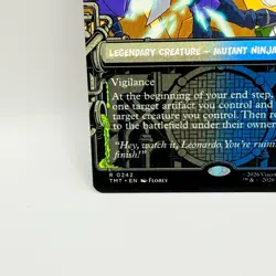 Don & Leo Problem Solvers Borderless Full Art MTG TMNT 0242 Rare Magic Card - Image 5