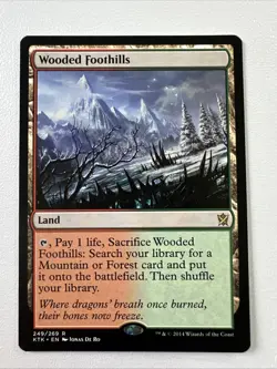 Wooded Foothills Khans of Tarkir Regular - Image 1