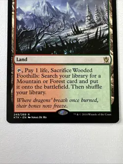 Wooded Foothills Khans of Tarkir Regular - Image 4