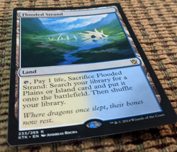 Flooded Strand – Khans of Tarkir (KTK) | Non-Foil | MTG Fetch Land - NM - Image 2