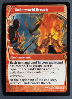 MTG Underworld Breach (Future Sight) | MB 2 | NM | Red Enchantment | - Image 1