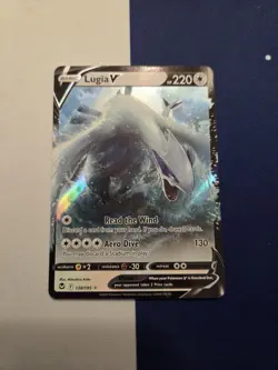 Pokemon TCG Silver Tempest Lugia V 138/195 NM - Image 1