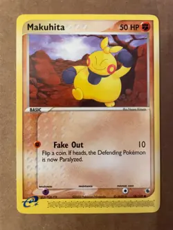 Pokemon Makuhita 58/109 Ruby & Sapphire NM-Mint See Picture - Image 1