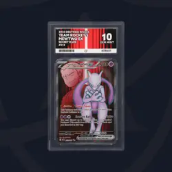 Pokemon Team Rocket's Mewtwo ex - 213/182 - Destined Rivals - ACE GEM MINT 10 🌟 - Image 3