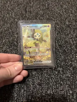 Meloetta EX Sir 167/086 Black Bolt English Pokemon TCG - Image 1
