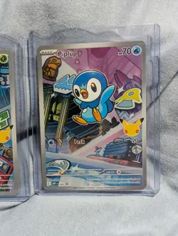 Pokemon First Partner Illustration Collection Series 1 Gen 4 Starter Set - Image 2