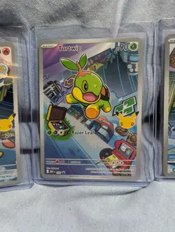 Pokemon First Partner Illustration Collection Series 1 Gen 4 Starter Set - Image 3