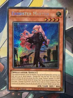YuGiOh! Exosister Martha Secret Rare MP23-EN127 - Image 1