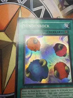 Yugioh! Sundenbock Super Rare - SDJ-G041 1. Auflage - Deutsch - Image 2