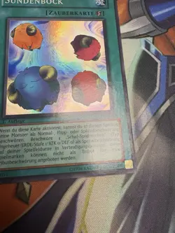 Yugioh! Sundenbock Super Rare - SDJ-G041 1. Auflage - Deutsch - Image 4
