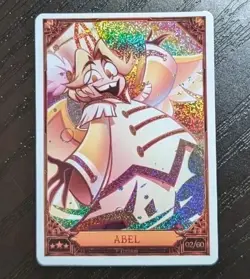 Hazbin Hotel Trading Card Season 2 - ABEL 02/60 FOIL - 1st Edition + BONUS FOIL - Image 1