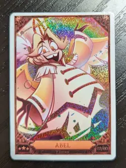 Hazbin Hotel Trading Card Season 2 - ABEL 02/60 FOIL - 1st Edition + BONUS FOIL - Image 4