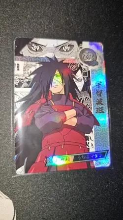 Naruto 20th Anniversary Madara Uchiha ZR-006 Holo Foil Trading Card NM/MINT 🔥 - Image 1